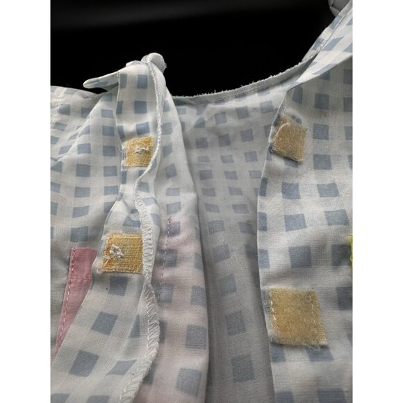 1980s Vtg Cabbage Patch Kids Doll Cornsilk Pastels Retro Long Shirt Squares READ - Picture 7 of 8